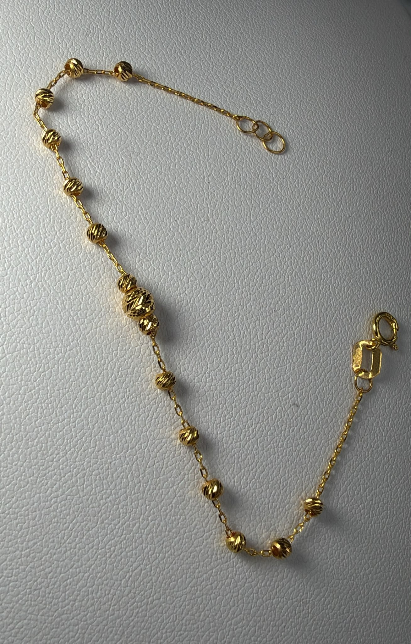 Baby Gold Bracelet – 1.2g | Adjustable 5.5–5.7 Inches